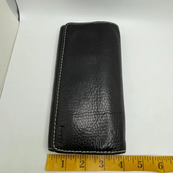 Large Roots Leather Wallet - Picture 6 of 8